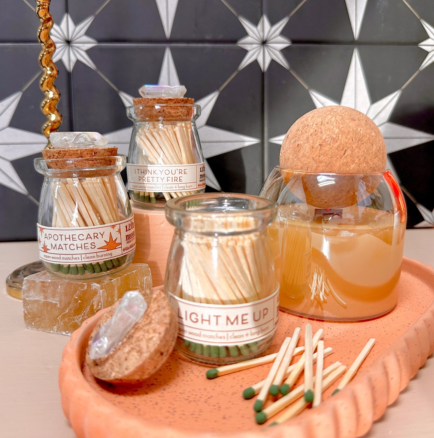 The 12th Moon Match Jar