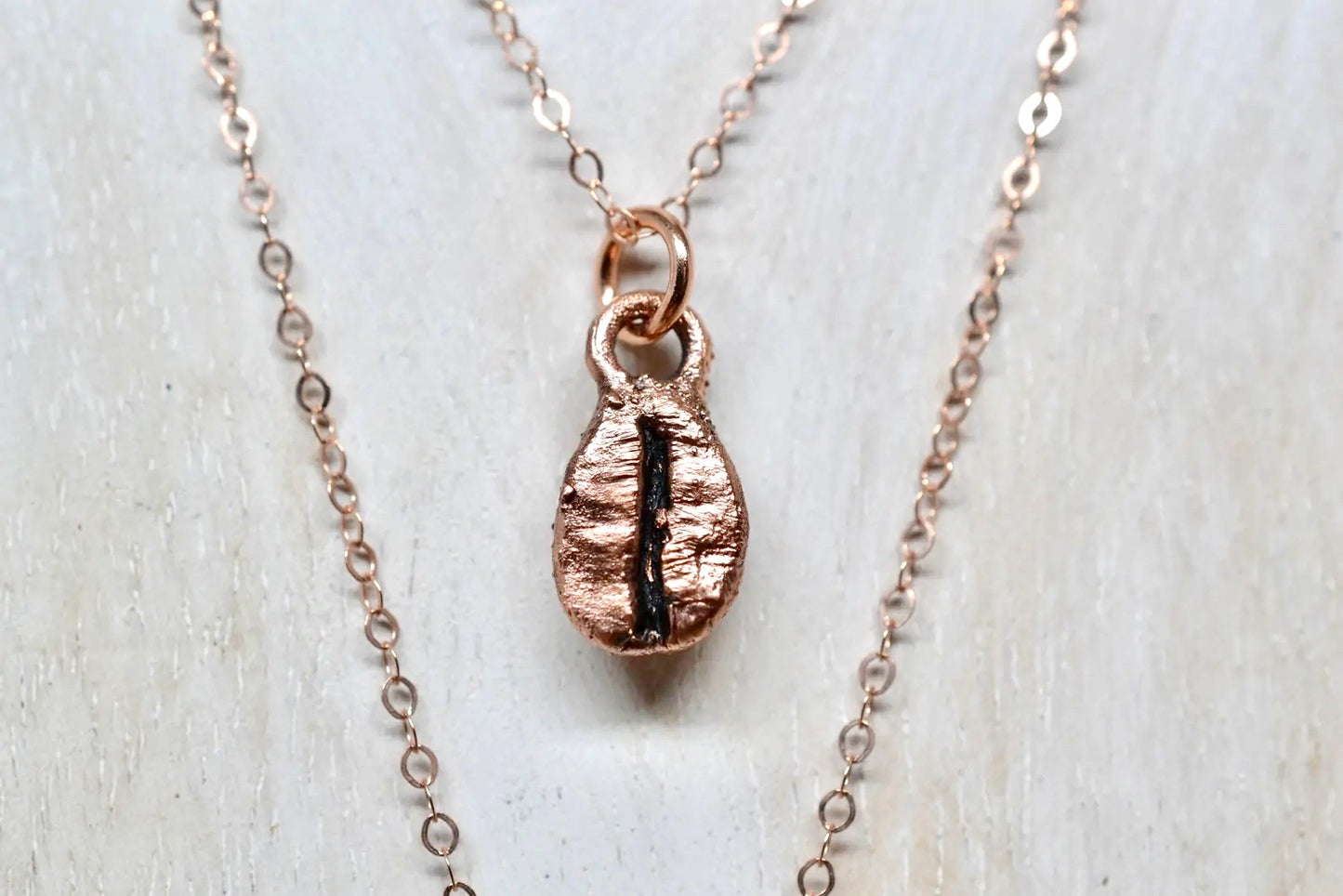 Panther Coffee Bean Necklace