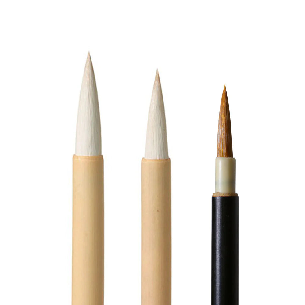 Akashiya Japanese Design Brush Basic Set 3Pc