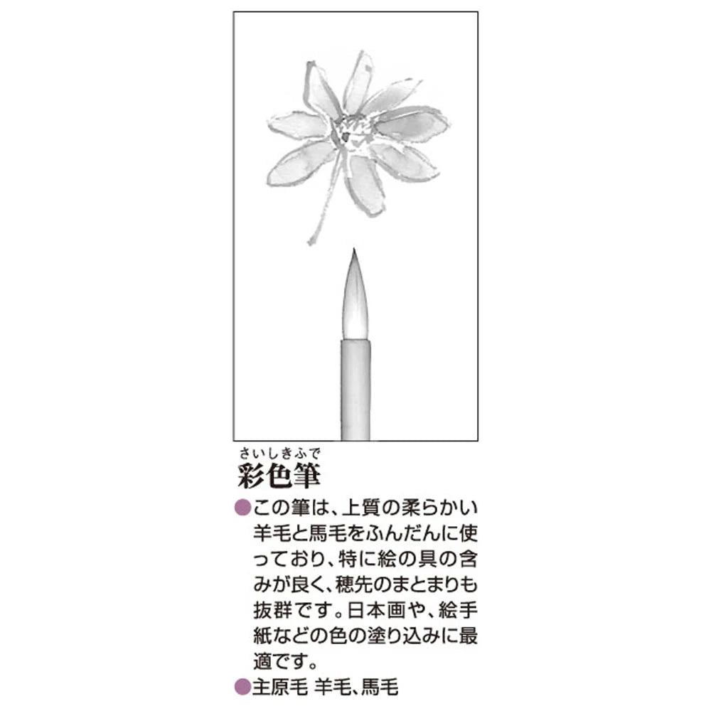 Akashiya Japanese Design Brush Basic Set 3Pc