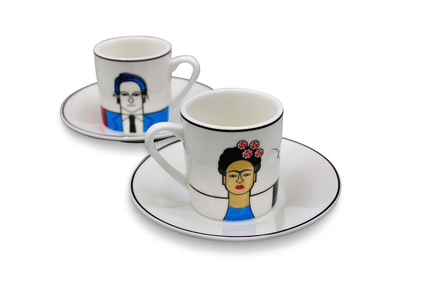Modern Artists Espresso Cups