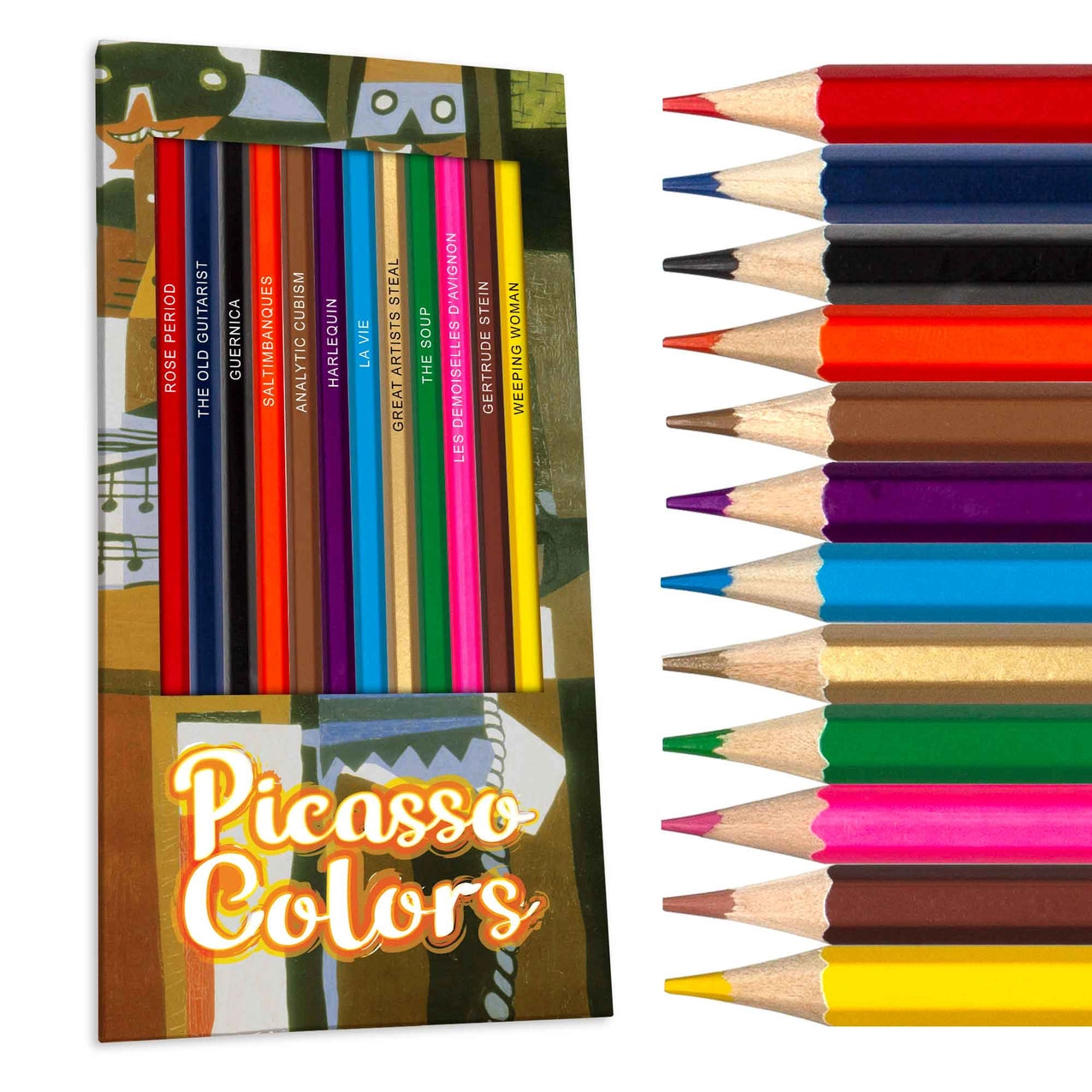 Colour pencil set, 12 colours