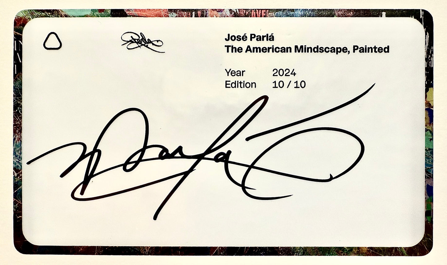 José Parlá Print (Hand Finished Edition) - The American Mindscape