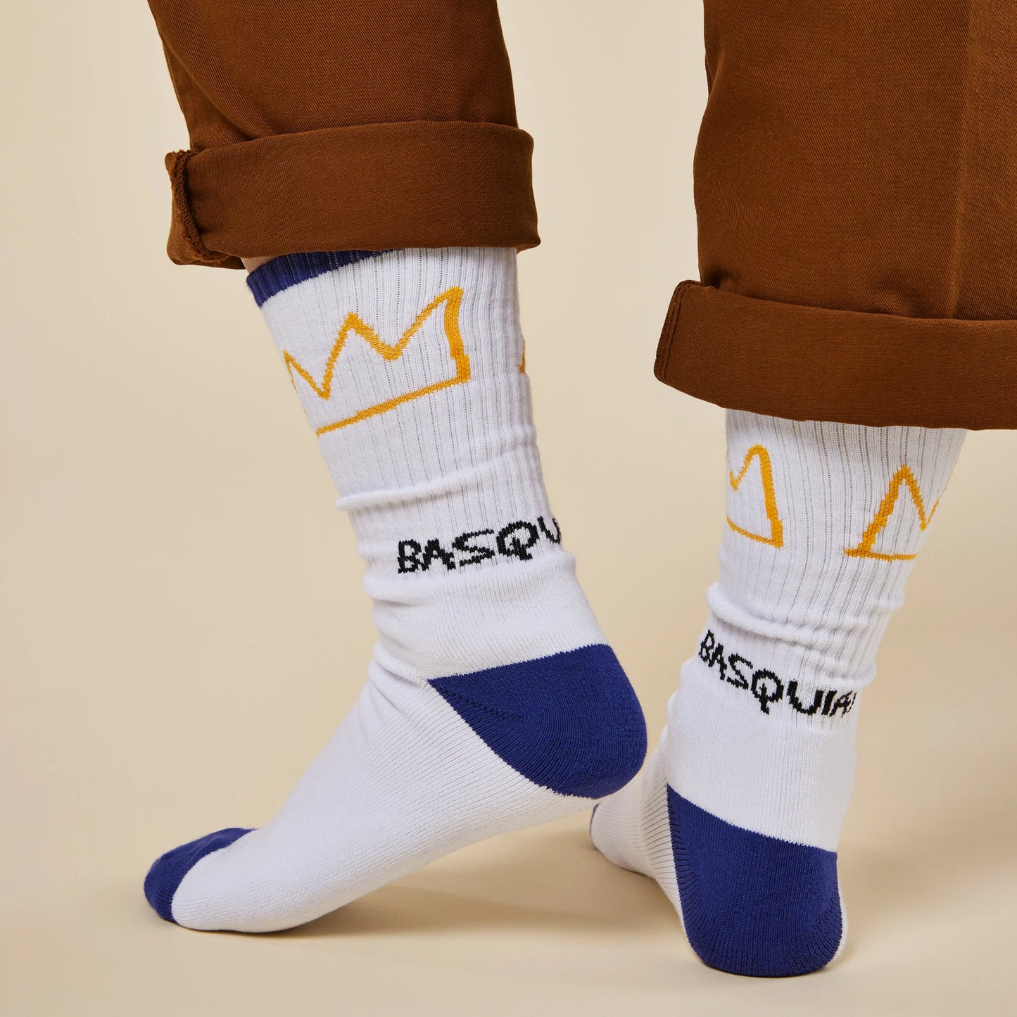 Basquiat “Crown” Crew Socks