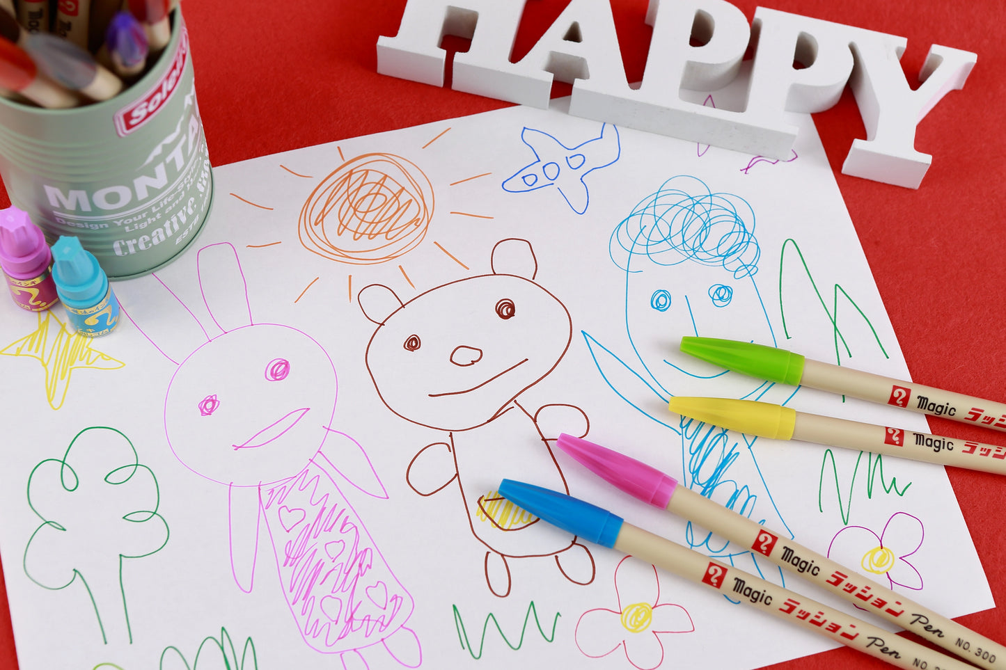 Magic Rashon Fine Pen - 8 Pack