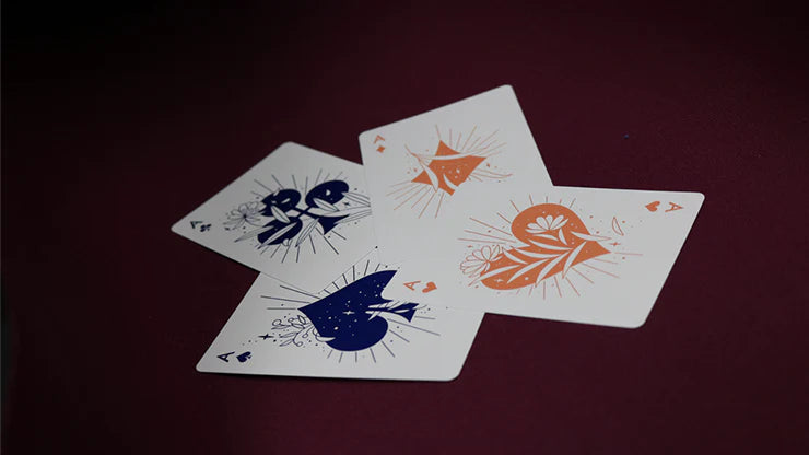 Lady Moon Playing Cards