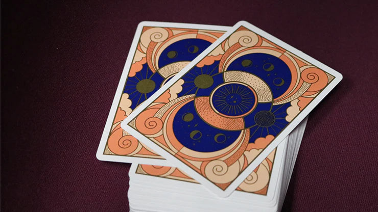 Lady Moon Playing Cards
