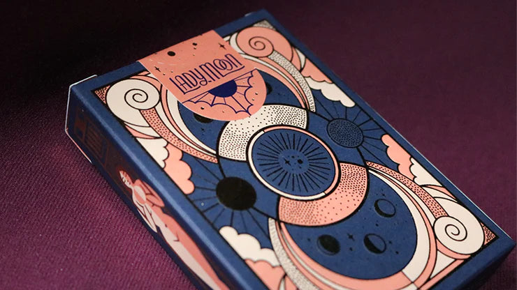 Lady Moon Playing Cards