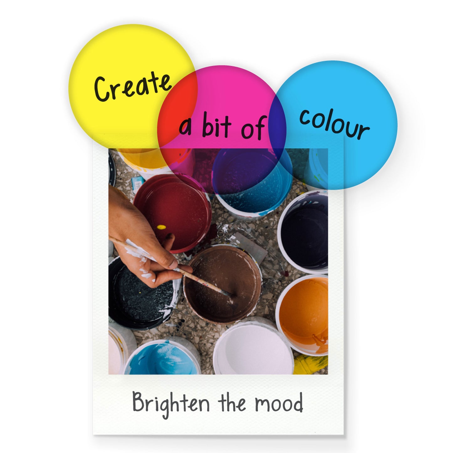 Cmyk Transparent Sticky Notes