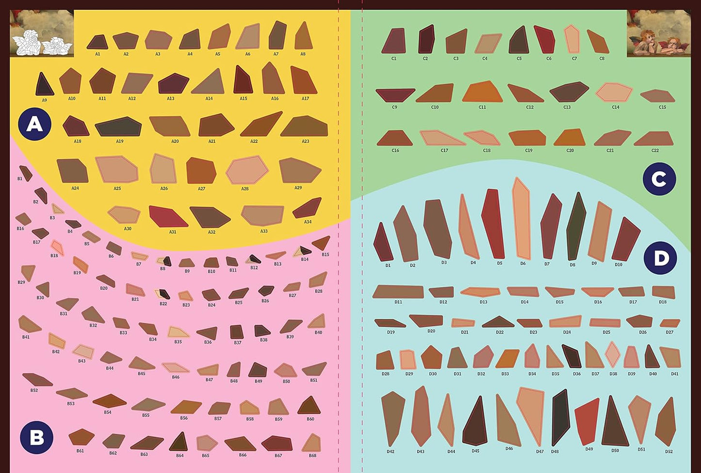 Paint by Sticker: Works of Art