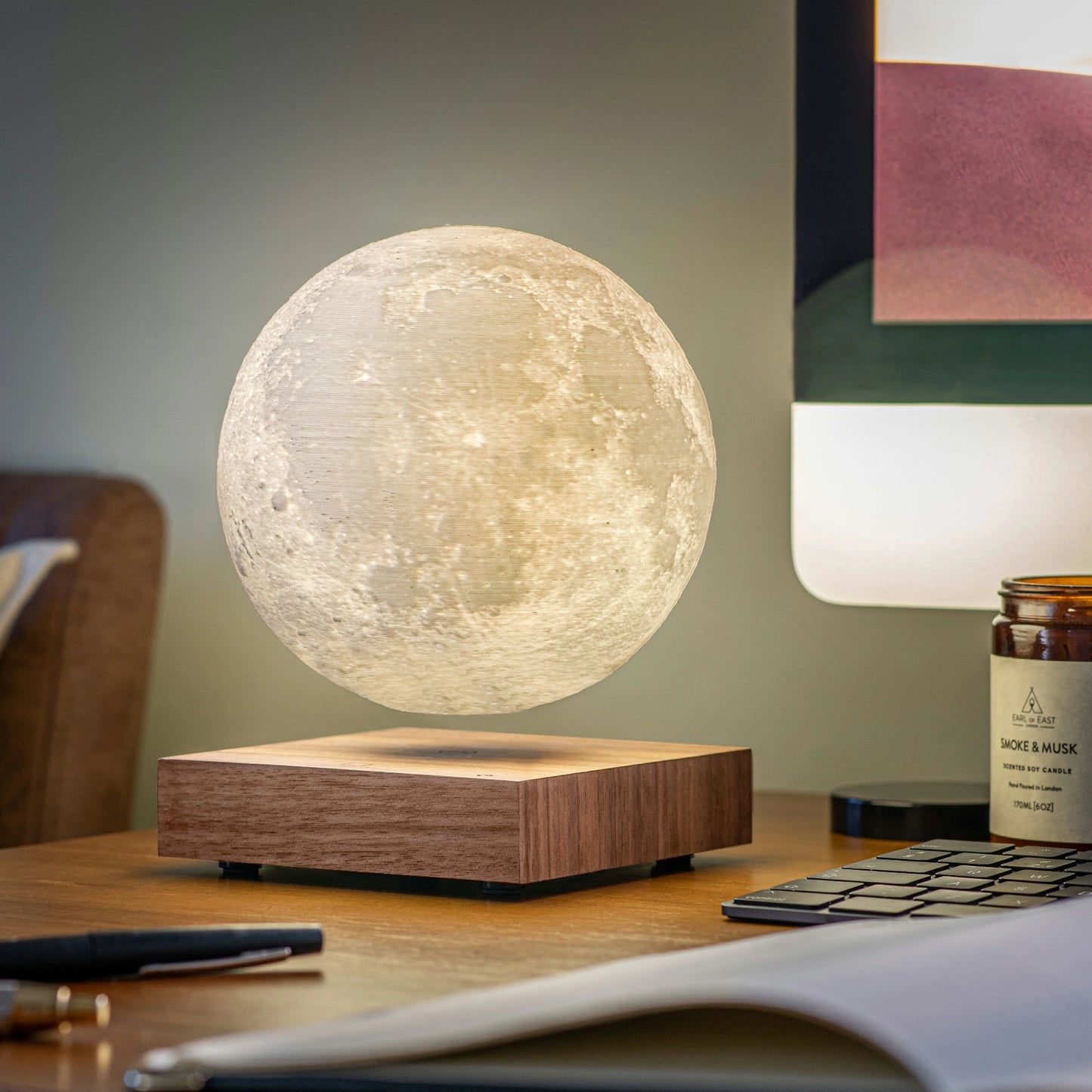 Levitating Smart Moon Lamp
