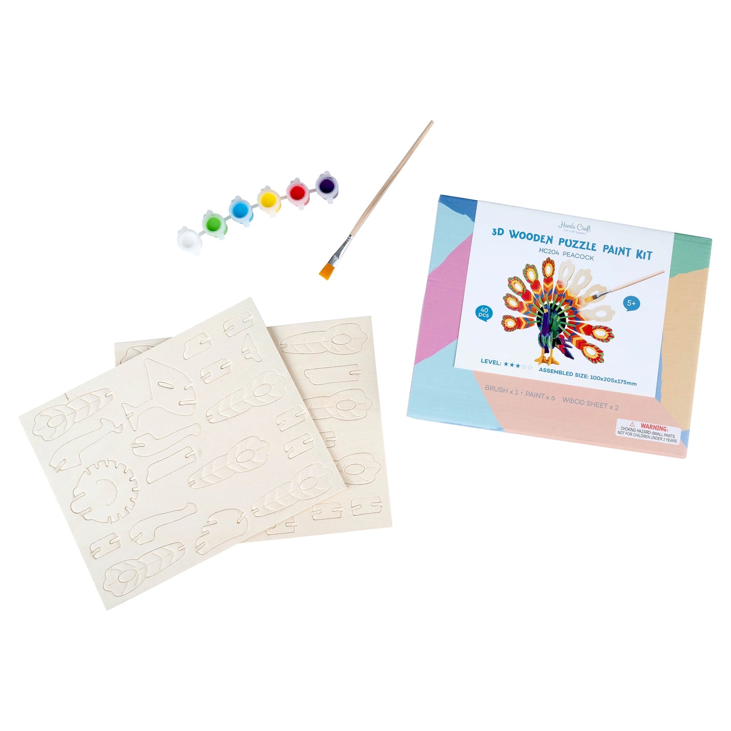 3D Wooden Puzzle