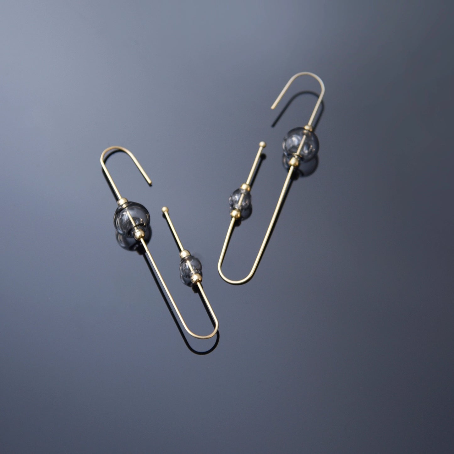 Harp Hoop Earrings