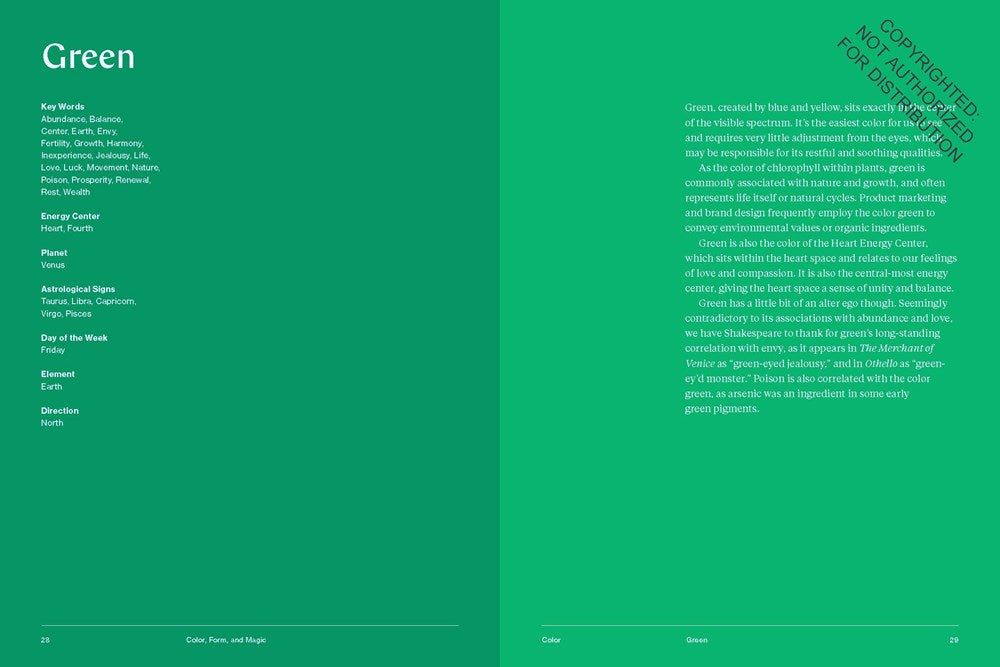 Color, Form, and Magic : Use the Power of Aesthetics for Creative and Magical Work