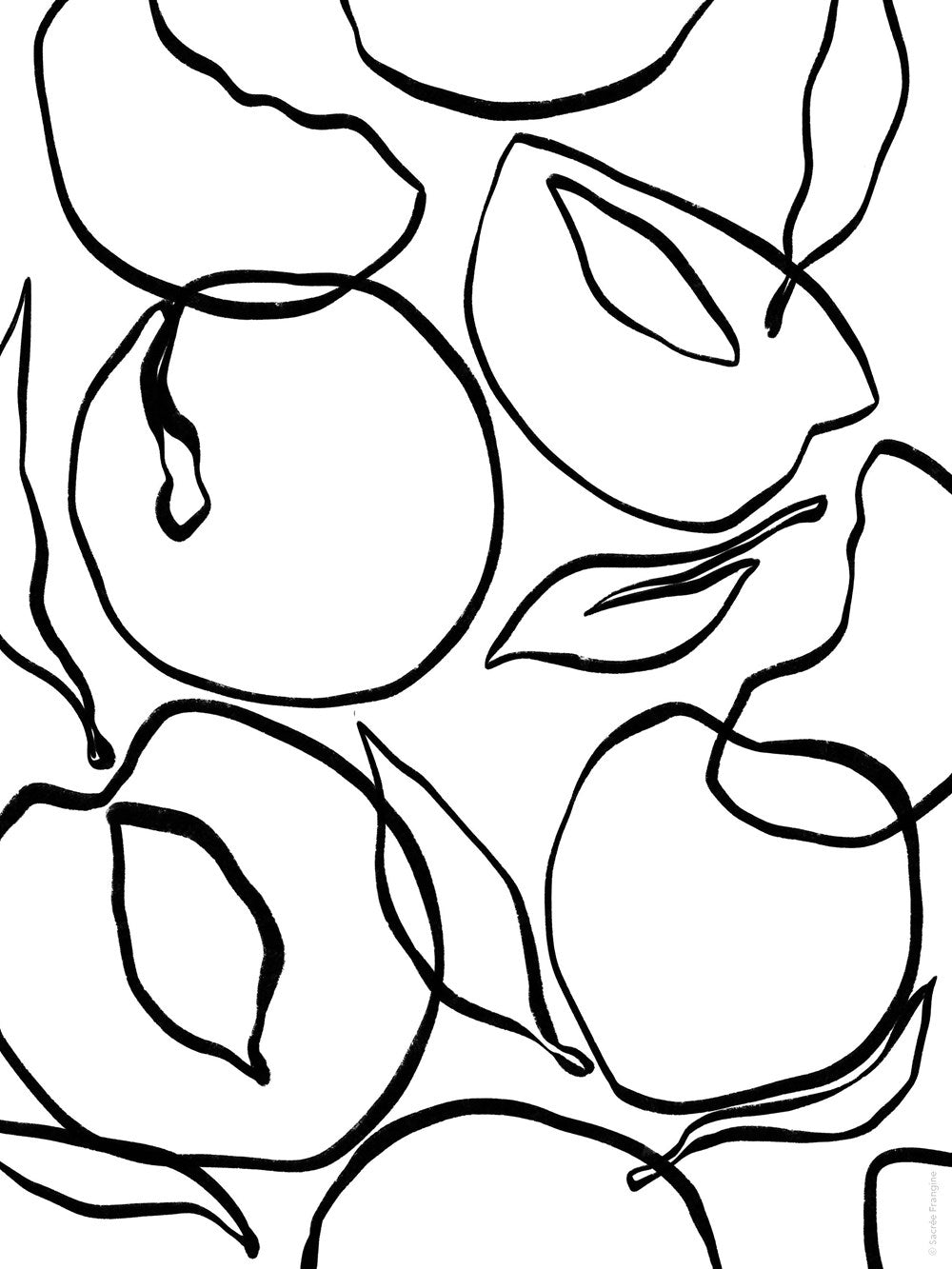 The Sweet Life Painting and Coloring Book
