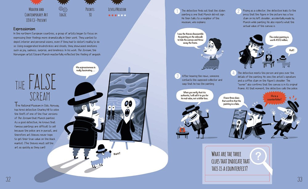 Sleuth & Solve: Art: 20+ Mind-Twisting Mysteries