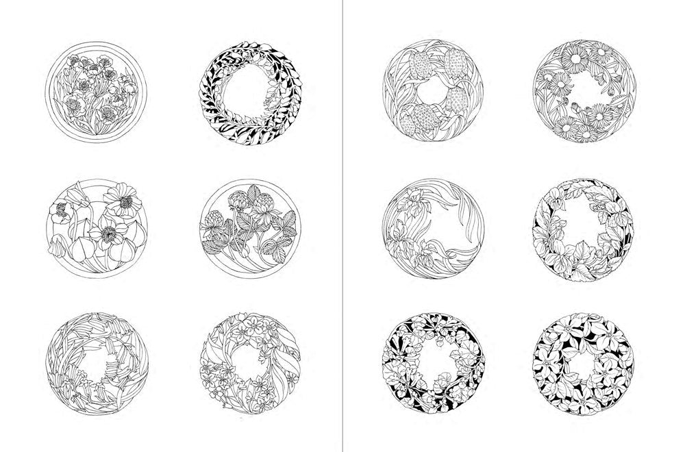 A Walk in the Woods: An Intricate Coloring Book