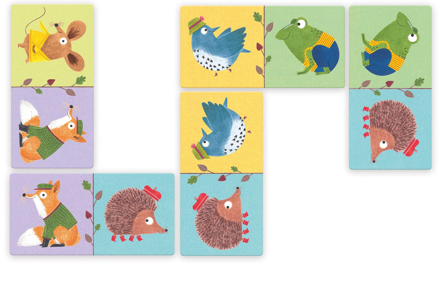 28 Piece Kids Animal Dominos
