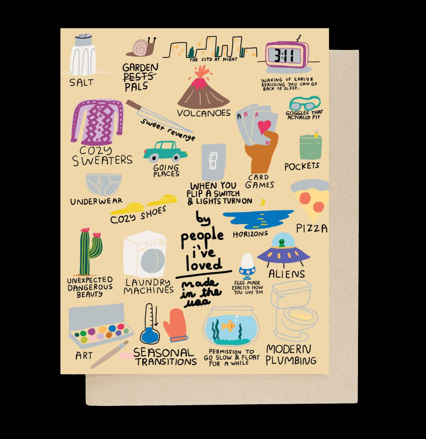 Good Things for the New Year - New Year Holiday Card