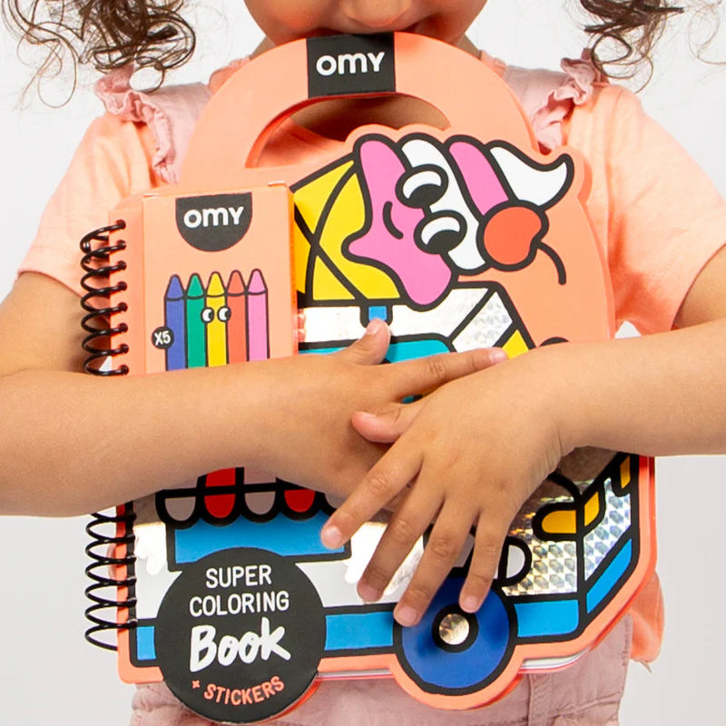 Coloring & Sticker Book