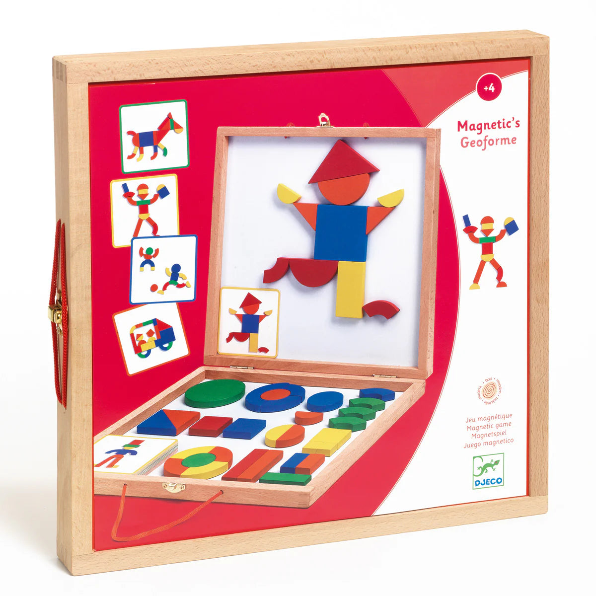 Wooden Magnet Geoform