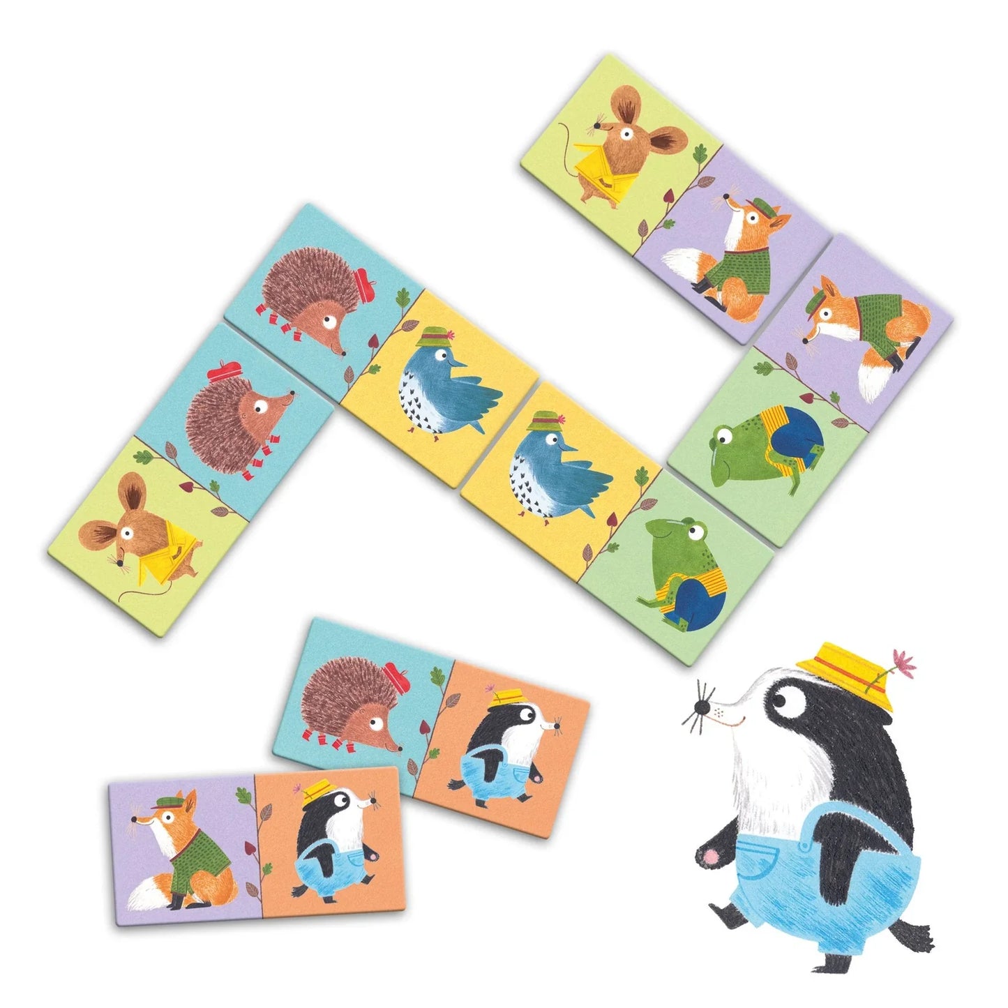 28 Piece Kids Animal Dominos
