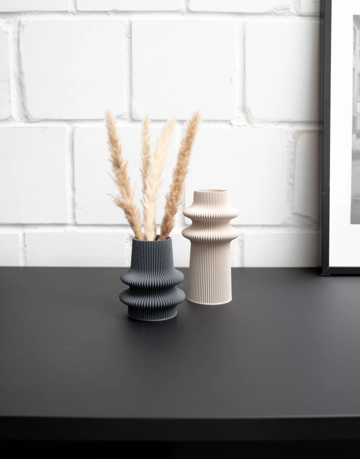 Recozy Tower 1 Vase - Midnight Black