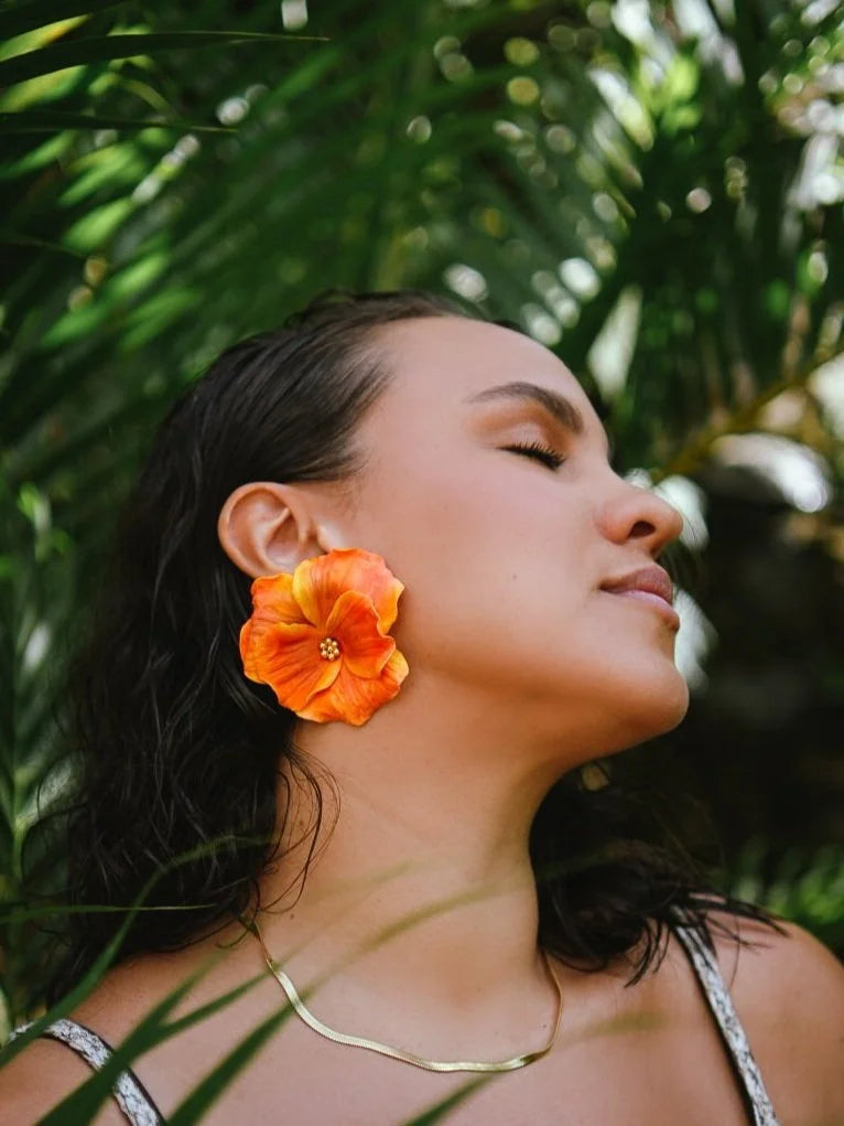 Orange Blossom Earrings