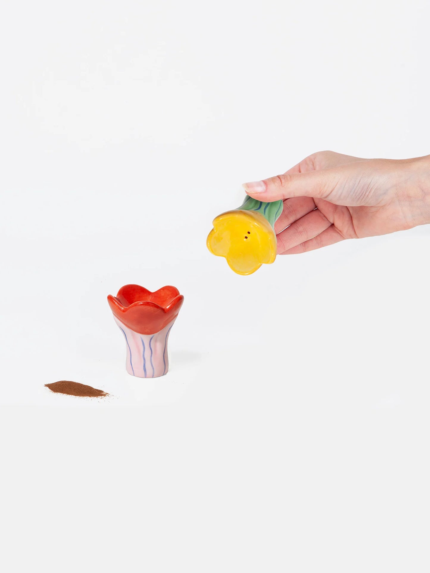 Bloom Salt and Pepper Shakers