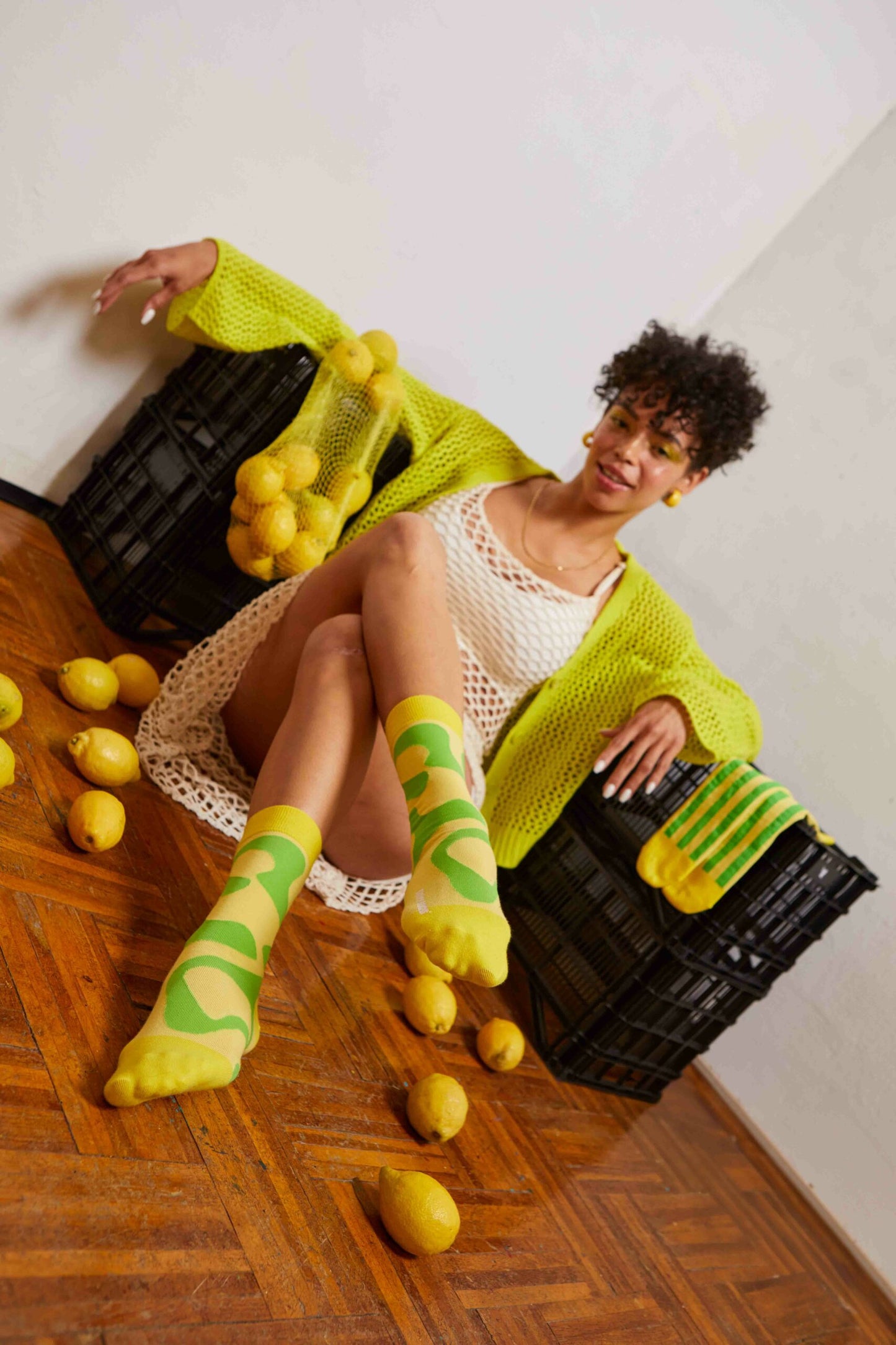 Eat My Socks: Fresh Lemons (2 Pairs)