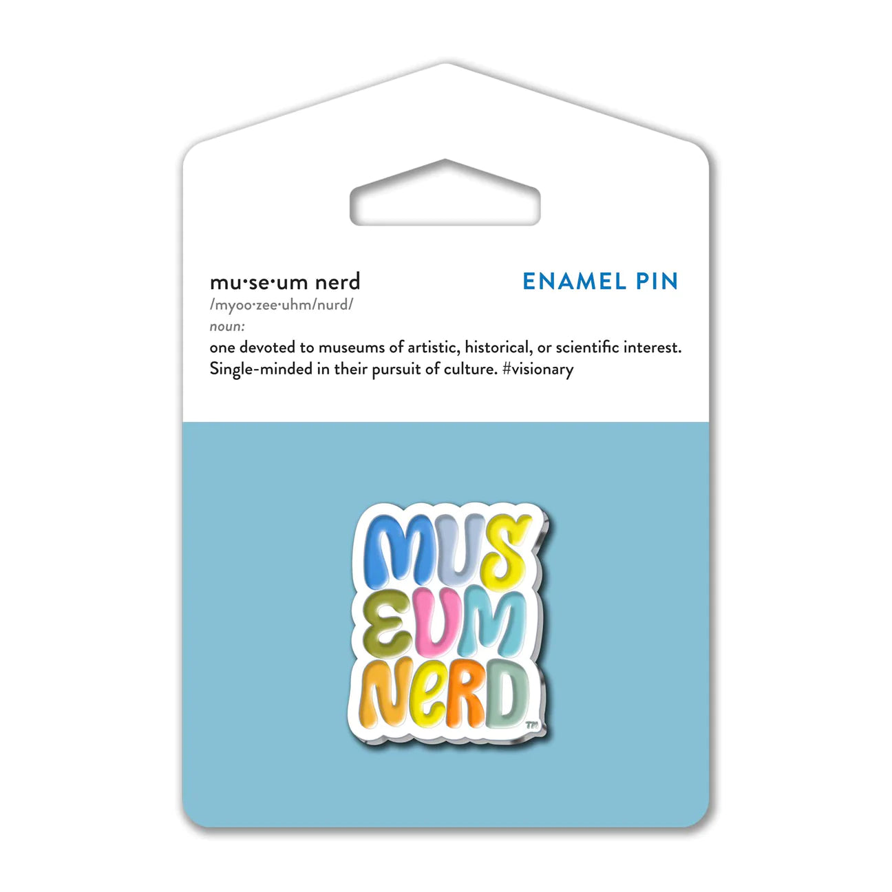 Museum Nerd x Alicia Shultz Enamel Pin