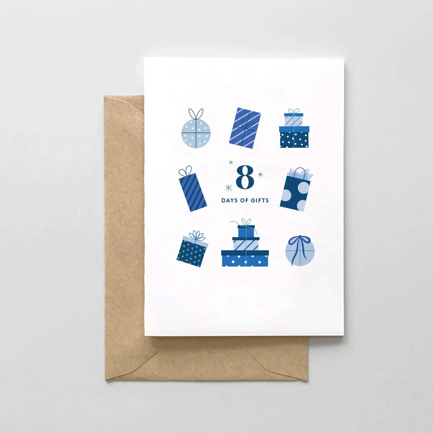 8 Days of Gifting - Hanukkah Holiday Card