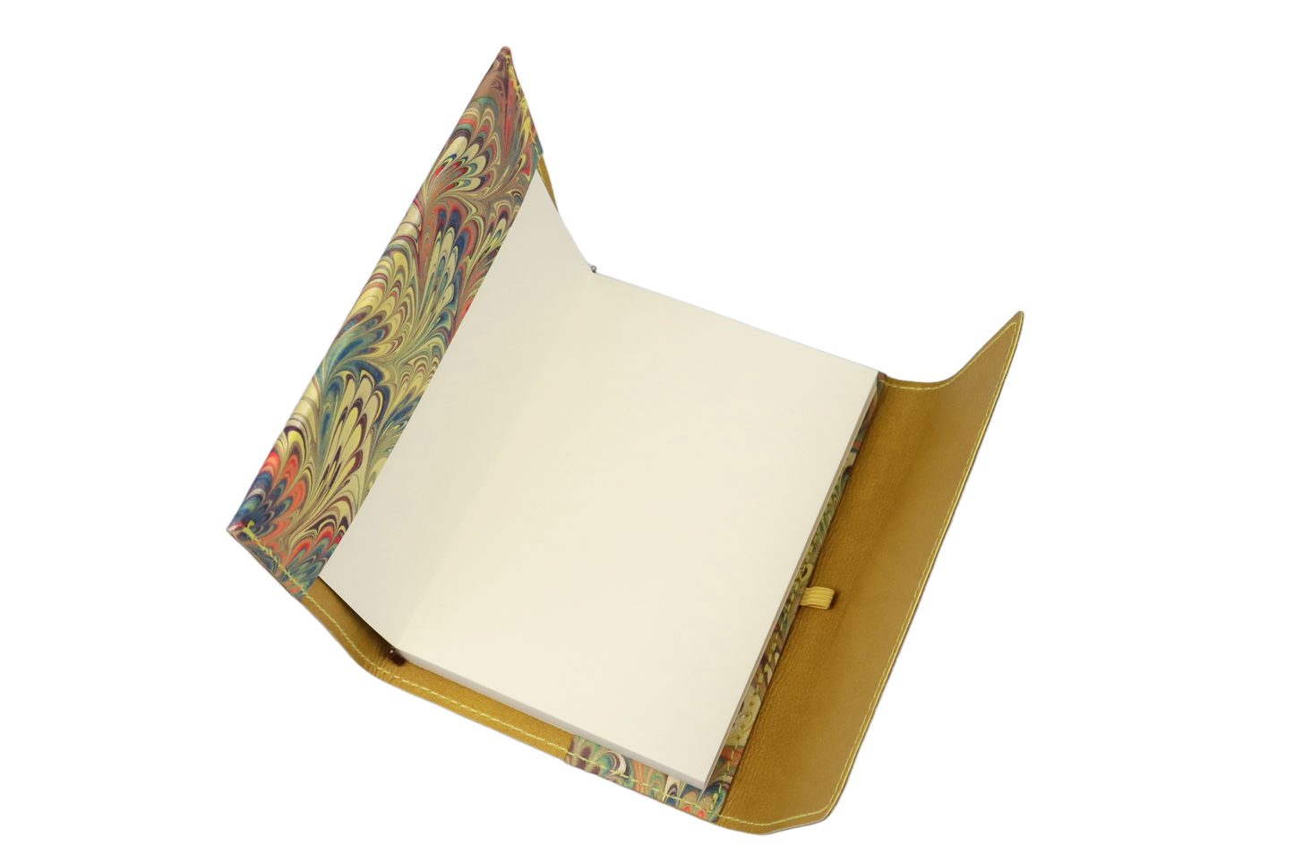 Marble Pattern Leather Journal