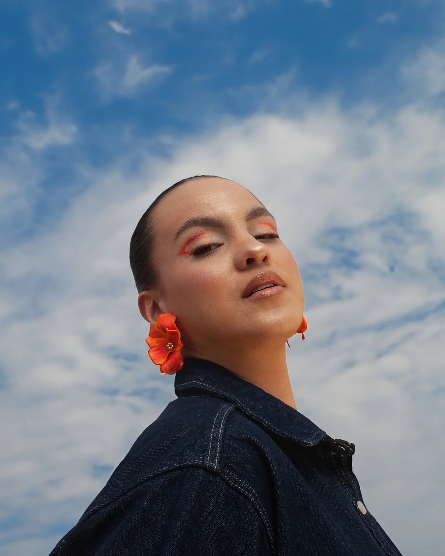 Orange Blossom Earrings