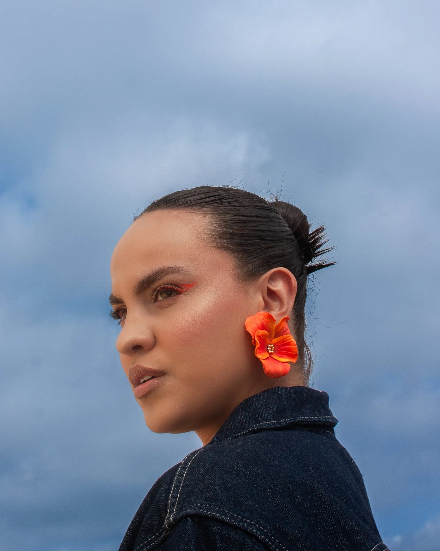 Orange Blossom Earrings