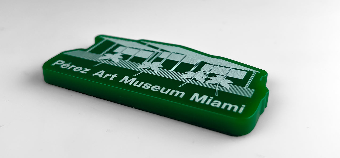 PAMM Building Acrylic Magnet