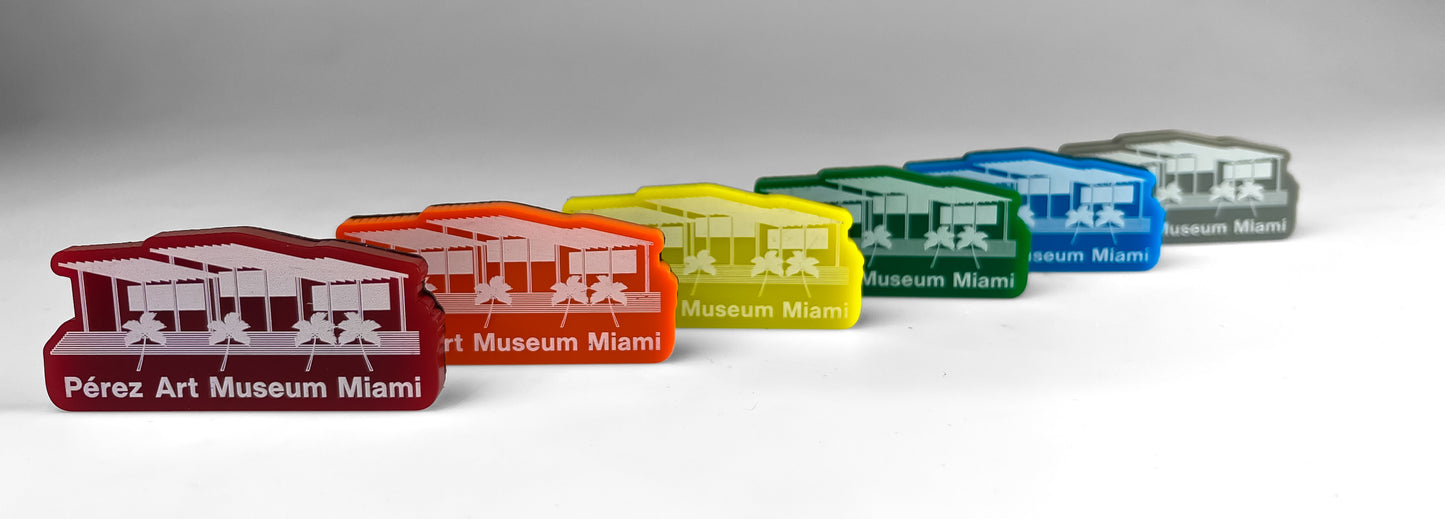 PAMM Building Acrylic Magnet