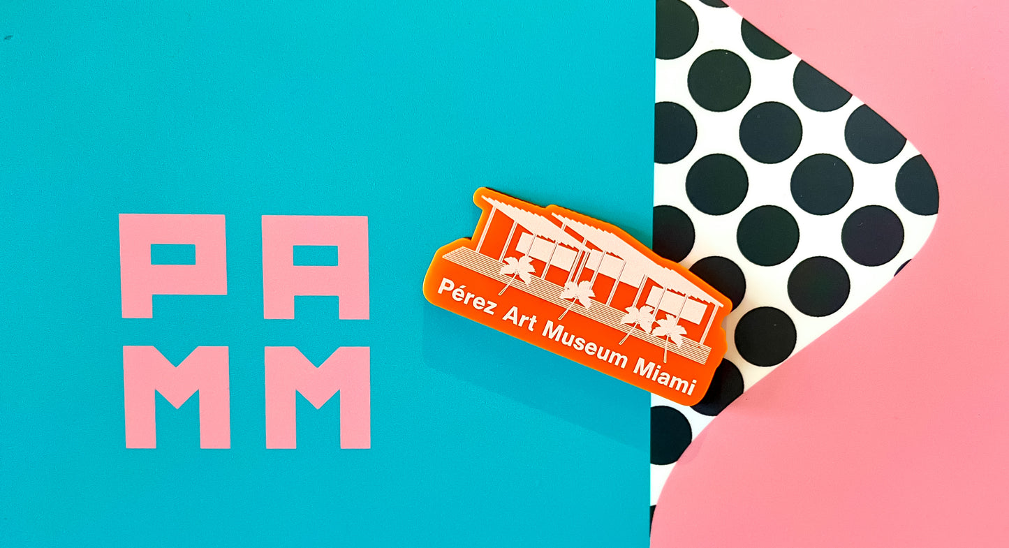 PAMM Building Acrylic Magnet