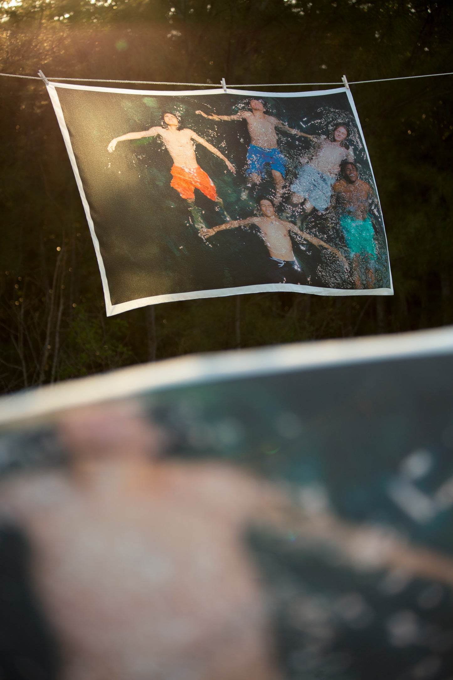 Florida Boys Limited Edition Silk Print by Josh Aronson