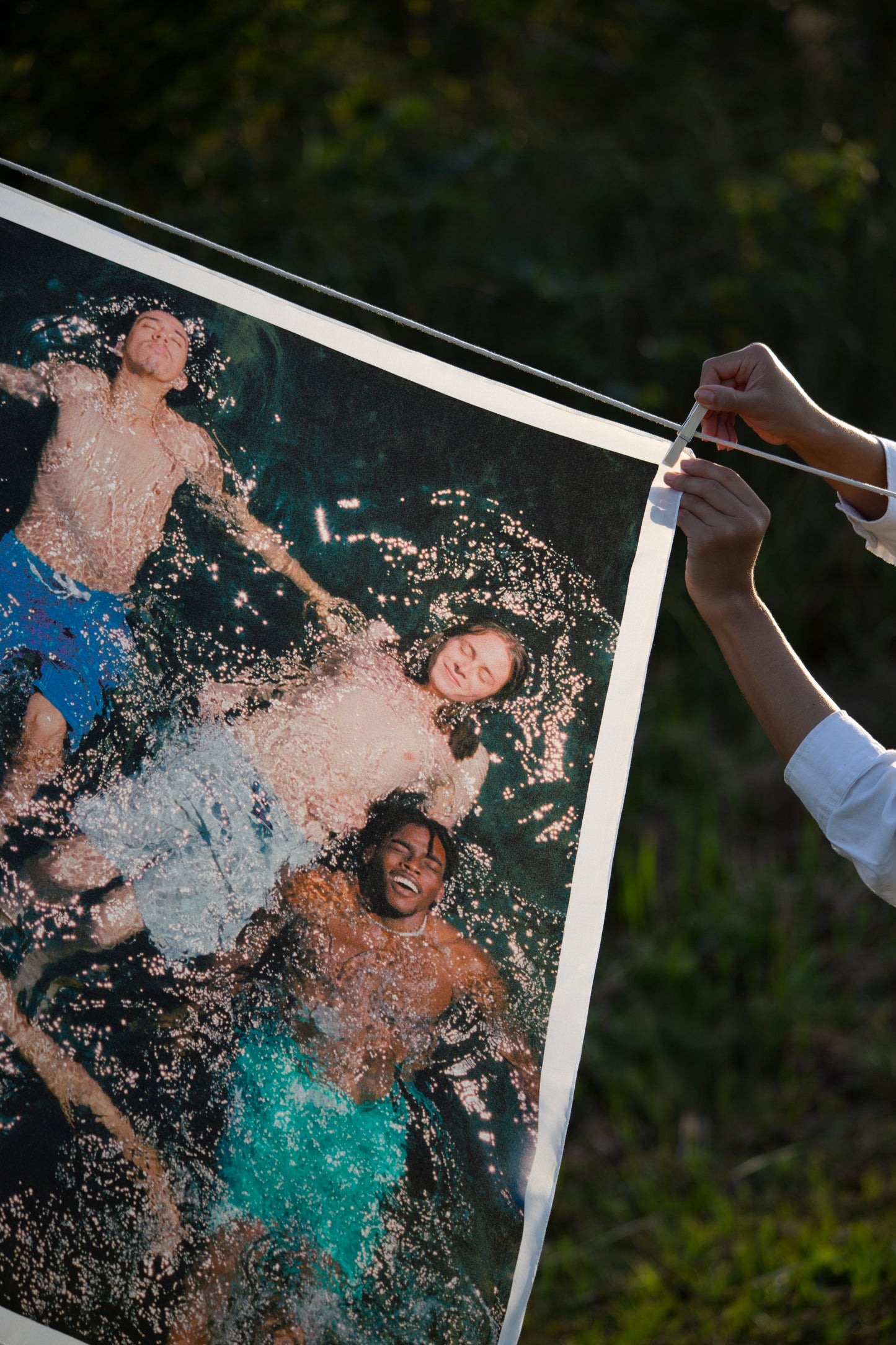 Florida Boys Limited Edition Silk Print by Josh Aronson