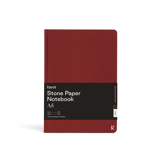 Karst A5 Hardcover Notebook: Lined