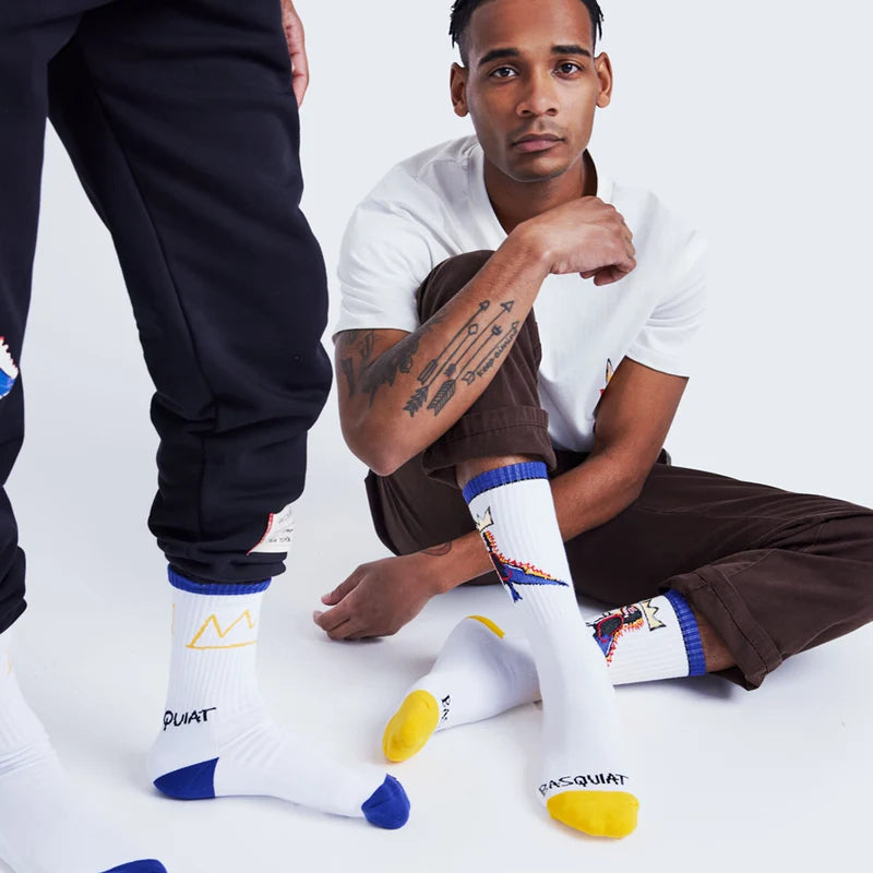 Basquiat “Crown” Crew Socks
