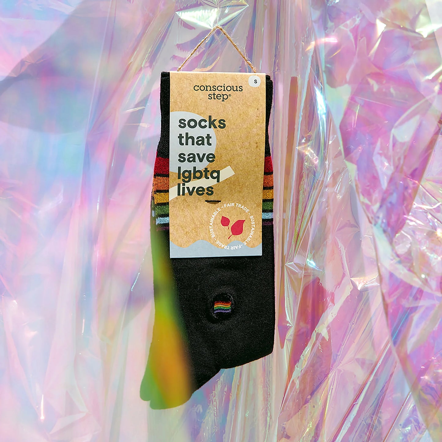 Socks That Save Lgbtq Lives - Classic Rainbow Stripe