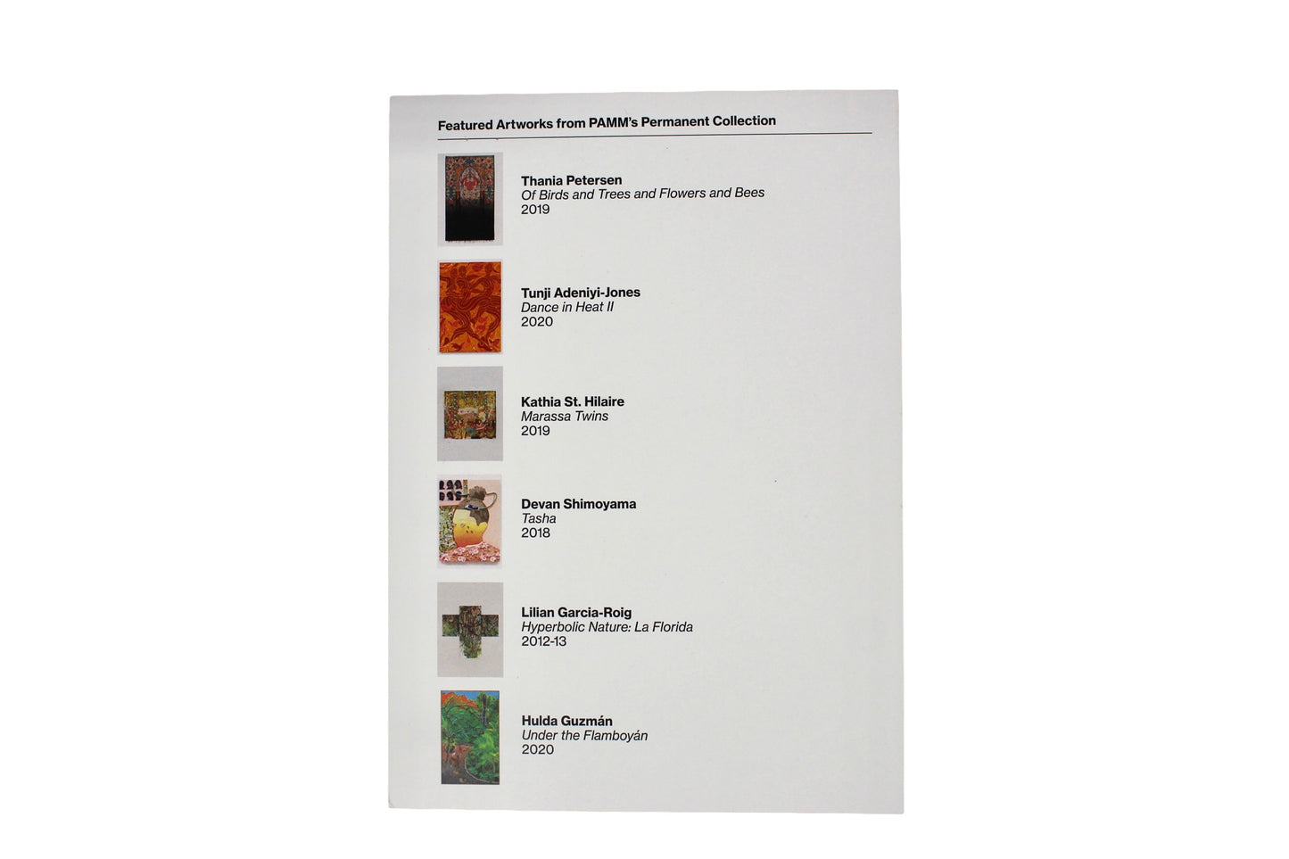 PAMM Permanent Collection Cards (Set of 12)