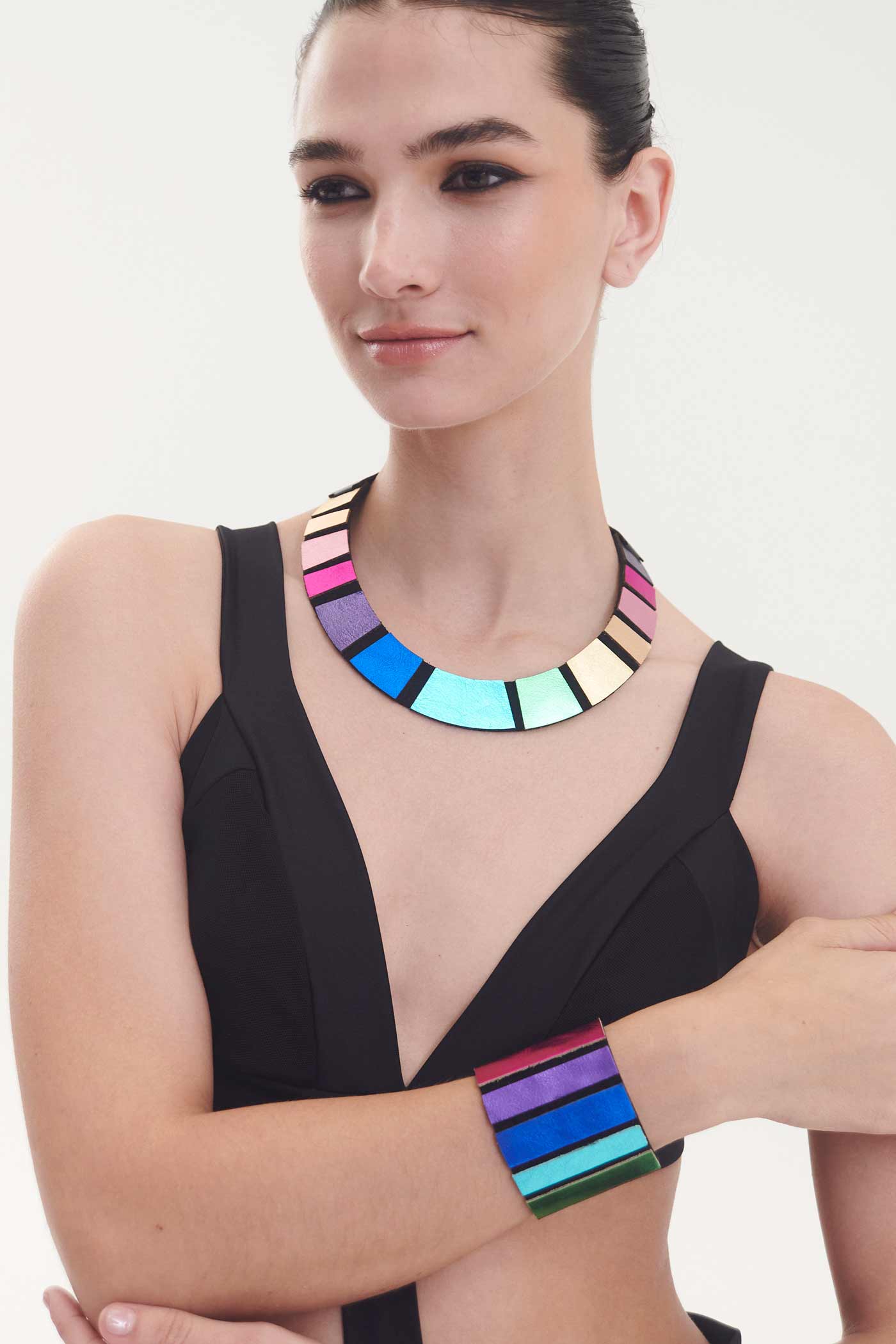 Rainbow Round Bracelet