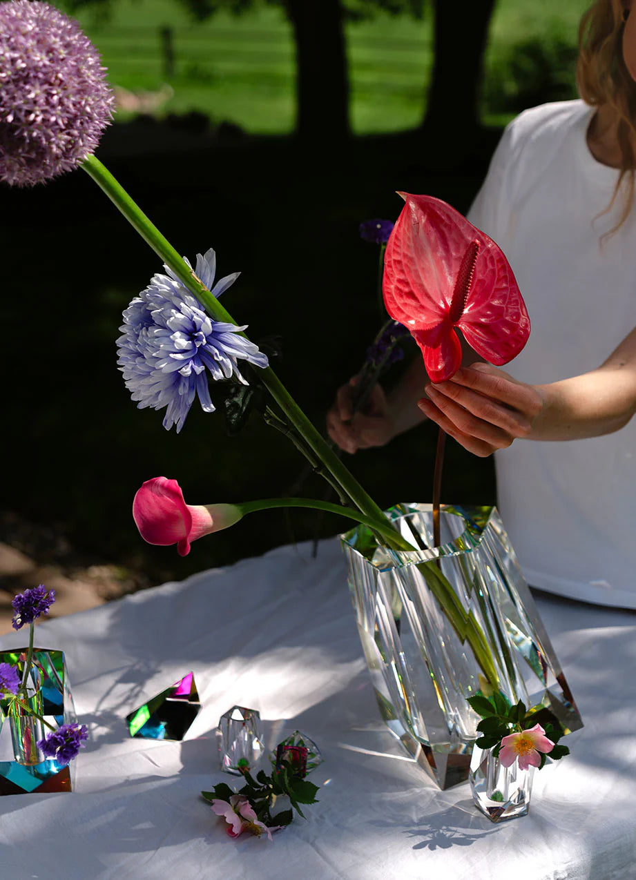 Irregular Regenbogen Vase