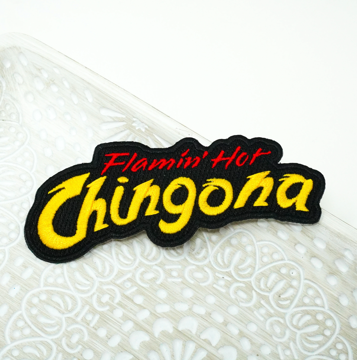 Flamin Hot Chingona Patch