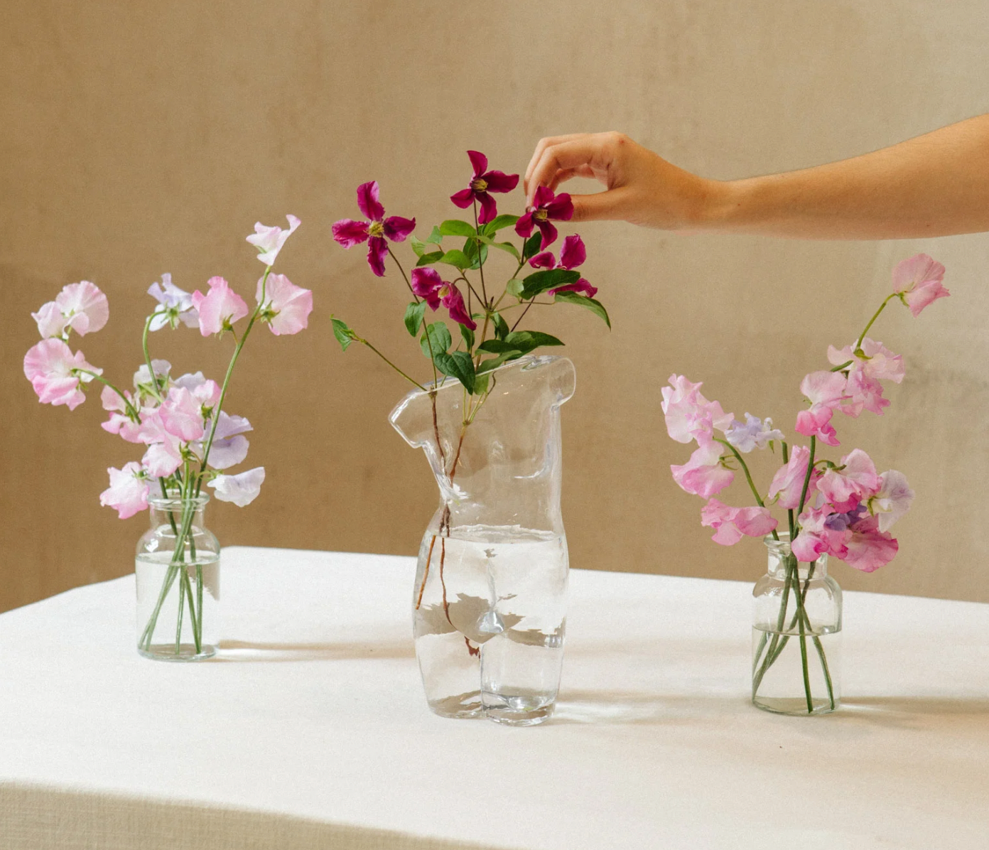 Body Glass Vase