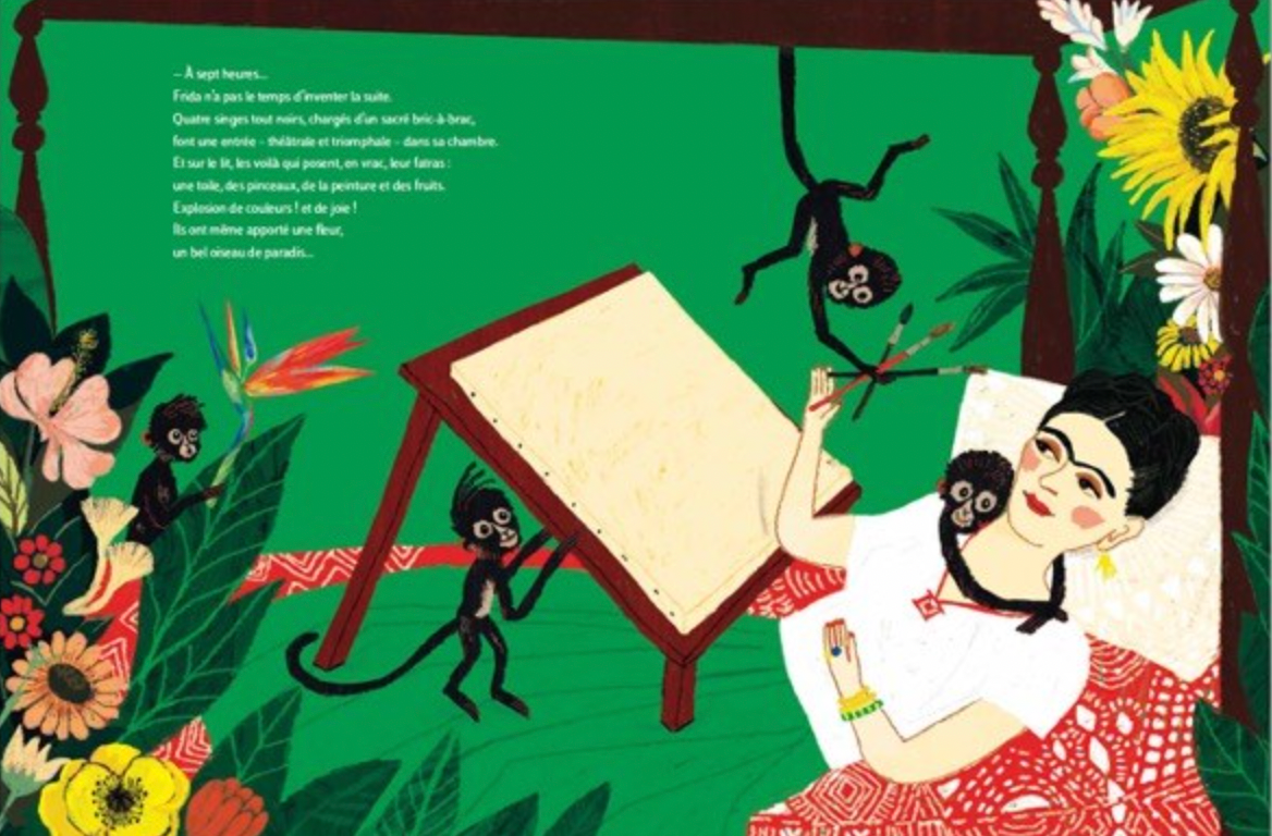 Paint Brushes for Frida - A Children's Book Inspired by Frida Kahlo