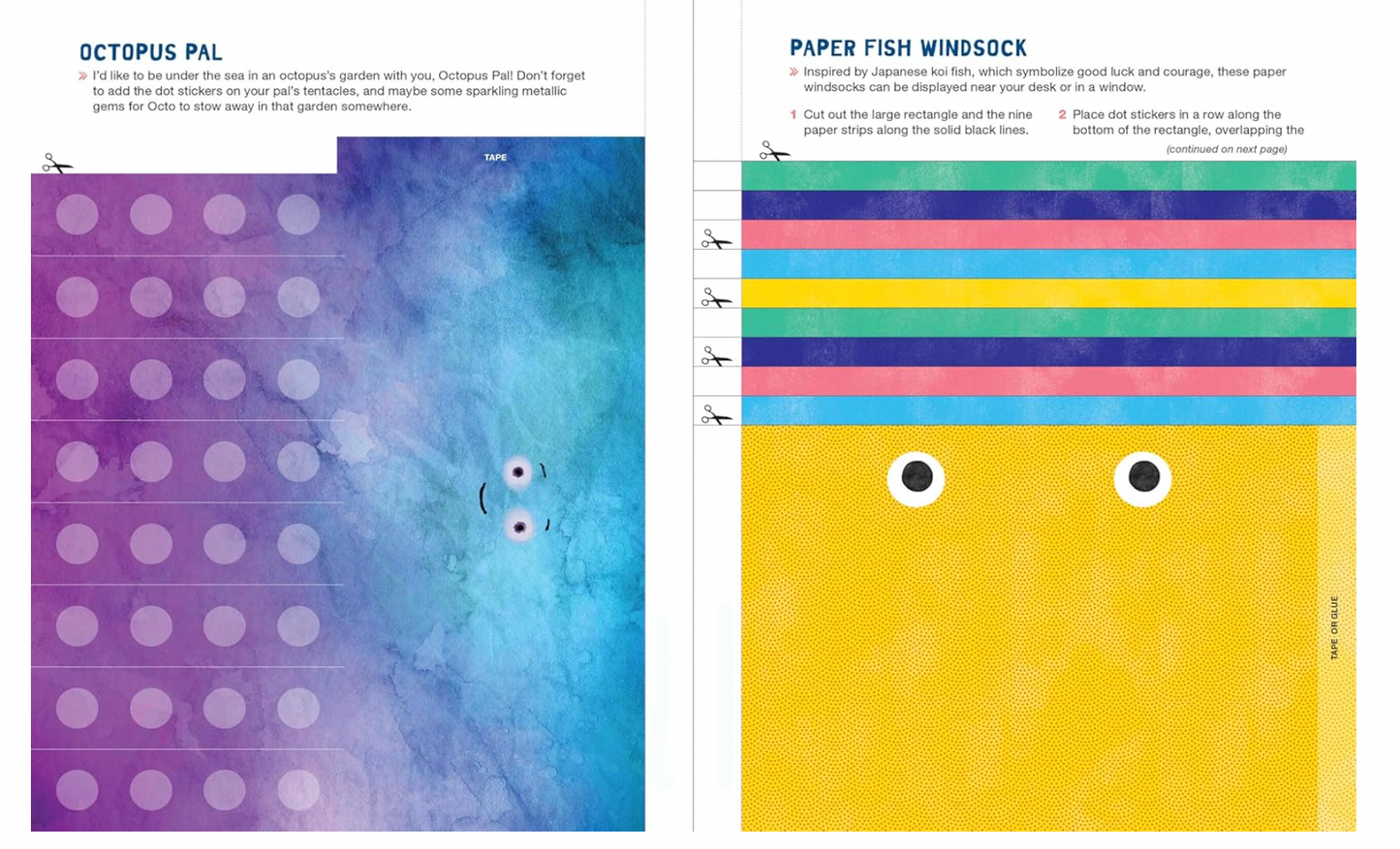 The Kids' Book of Sticker Love: Paper Projects to Make & Decorate